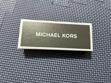 마이클코어스 MICHAEL KORS 키링 키케이스 블랙 가죽