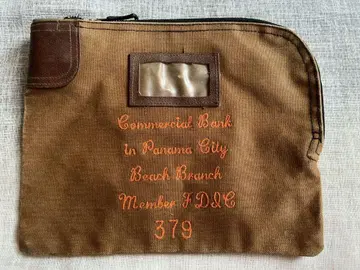 Vintage Bank/Deposit Bag 보증금 백 뱅크 백