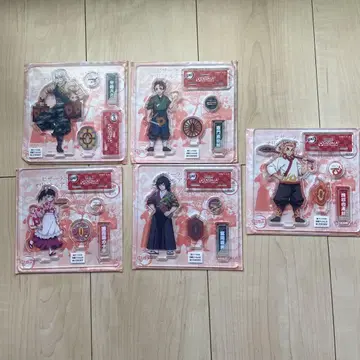 귀멸의 칼날 피자라 오리지널 아크릴 피규어 5종