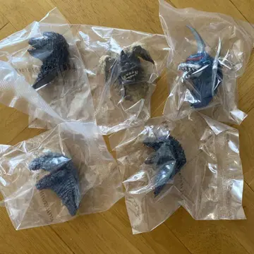 제일복권 고질라 대괴수열전 G G상 몬스터 헤드 마그넷 5종