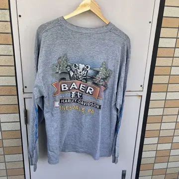00s 할리데이비슨 HarleyDavidson 롱 T USA제 L