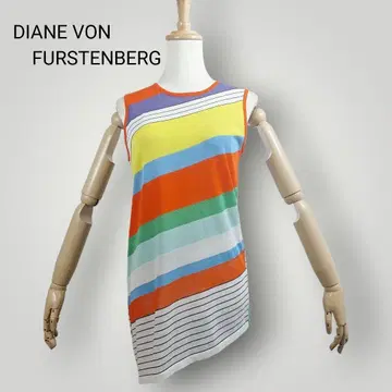 새상품급 DIANE VON FURSTENBERG 비대칭 니트