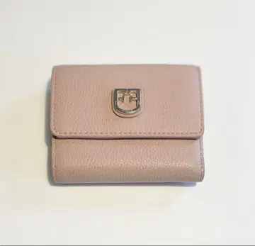 FURLA 훌라 핑크 3단 폴더형 지갑 미니 지갑