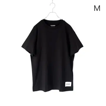 새상품 정품 23aw Jil Sander+ 3팩 티셔츠 블랙 M