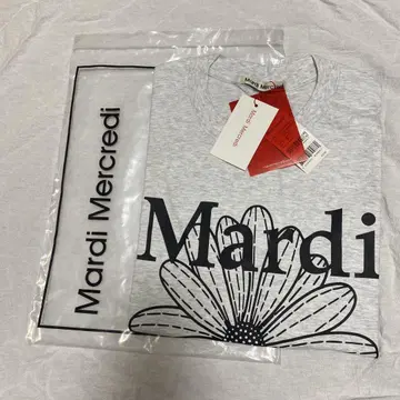 새상품 마르디메크르디 Mardi Mercredi 꽃무늬 프린트 티셔츠