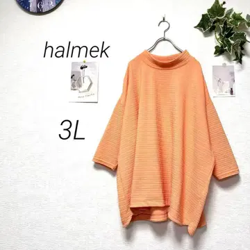 8033-1 halmek 할멕 하이넥 티셔츠 3L 무지