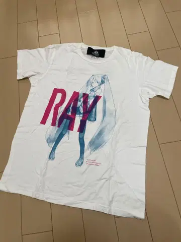 BUMP OF CHICKEN 하츠네 미쿠 RAY 디자인 티셔츠 M 사이즈