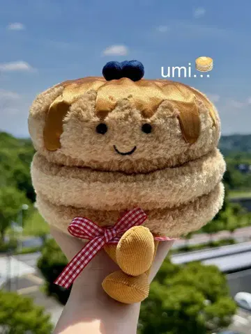 신상 "Amuseables Fran Pancakes" 새상품, 택 포함