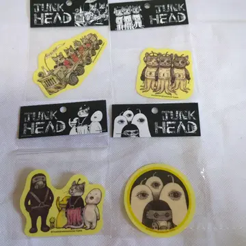 히구치 유코 스티커 4장 보리스 잡화점 JUNK HEAD