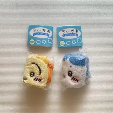 치이카와 모코모코 파우치 2 하치와레 토끼 2개 세트