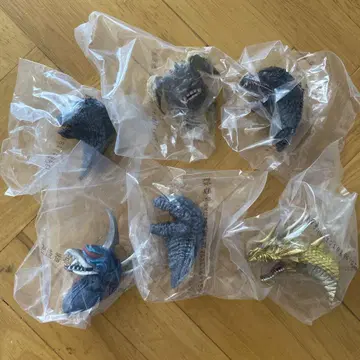 제일복권 고질라 G상 몬스터 헤드 마그넷 6종 세트