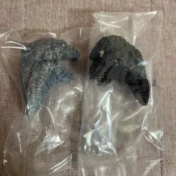 제일복권 고질라 대괴수 열전 G G상 몬스터 헤드 마그넷 2개 세트
