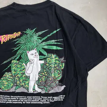 립 앤 딥 티셔츠 L 사이즈 RIPNDIP
