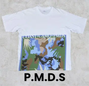 P.M.D.S PMDS 카모플라주 패턴 티셔츠 L