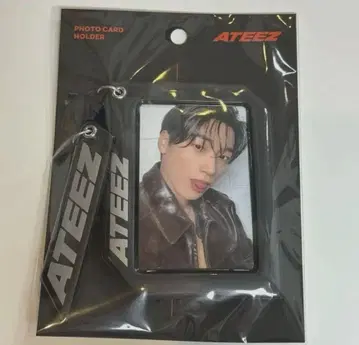 ATEEZ 선 포토 카드 홀더 키링