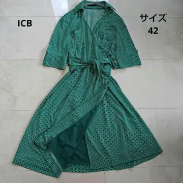빅 사이즈 icb 스트레치 저지 카슈쿨 원피스