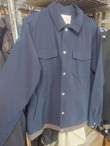 THE SHOP TK / Primeflex 셔츠 / 네이비 / L