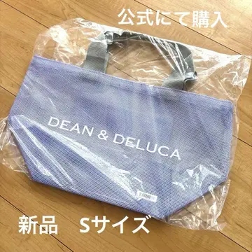 새상품 2025 한정판 DEAN&DELUCA 메쉬 토트백 라일락 S