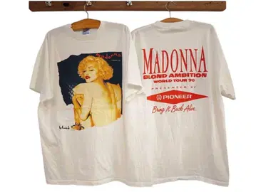 Madonna Blond Ambition 티셔츠 마돈나