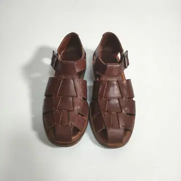 파라부트 퍼시픽 구르카 샌들 브라운 가죽