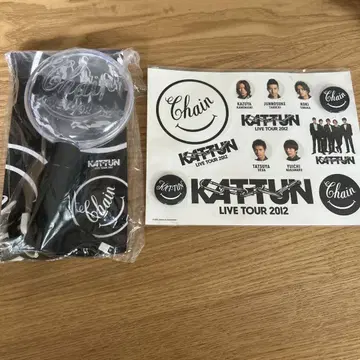 KAT-TUN 펜라이트 캔뱃지 스티커