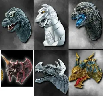 제일복권 GODZILLA 몬스터 헤드 마그넷 6종