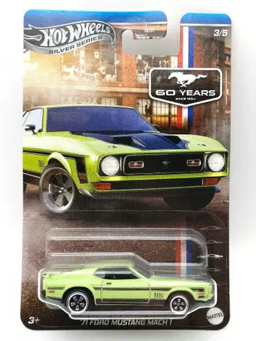 핫휠 Silver Series '71 Ford Mustang