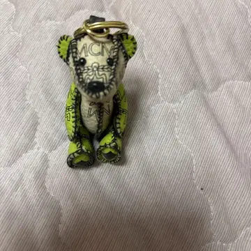 MCN 곰 모양 키링 그린 약 10cm