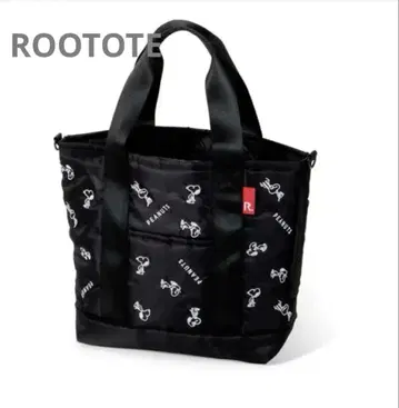 Rootote 루토토 스누피 자수 토트백