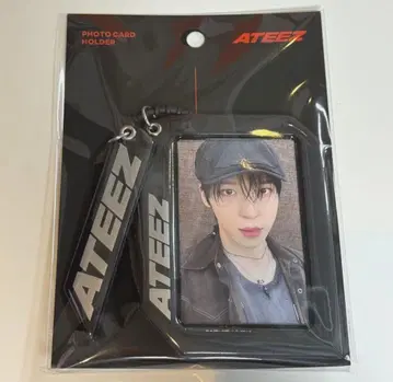 ATEEZ 유노 포토 카드 홀더 키링