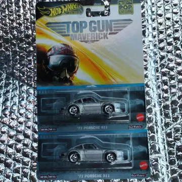 핫휠 팝 컬처 TOP GUN 포르쉐 911 2대 세트