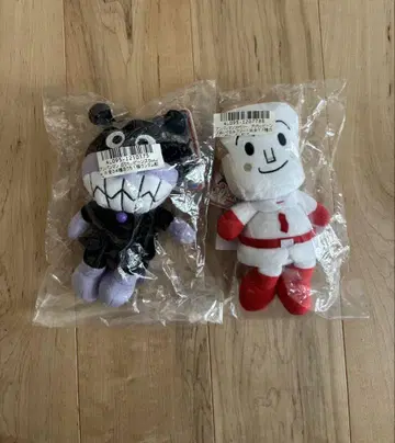 호빵맨 봉제 인형 2종 세트