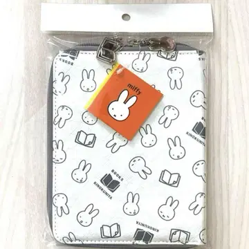 기이쿠노야 miffy&books 북커버 파우치 패턴 문고본 사이즈