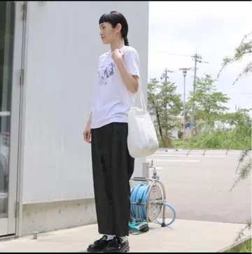 올드 맨즈 테일러 린넨 데님 사루엘 테이퍼드 팬츠