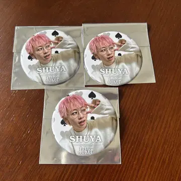 초특급 슈야 캔뱃지 3개 세트 joker