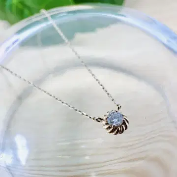 반돔 아오야마 k10 다이아몬드 펜던트 체인 목걸이