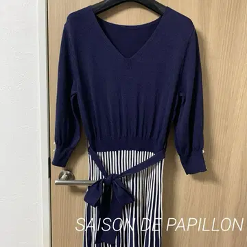 SAISON DE PAPILLON 썸머 니트 원피스