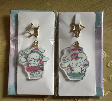 시나모롤 아크릴 키링 게임 훼미리마트 한정판