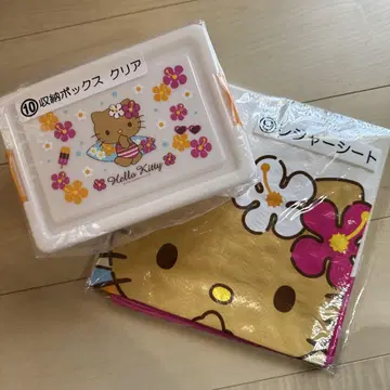 일광화상 키티 수납 박스&돗자리