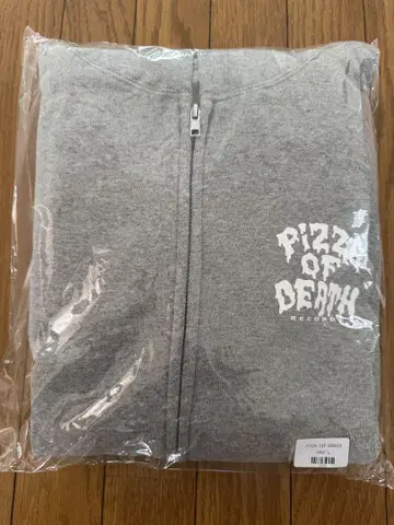 PIZZA OF DEATH RECORDS 풀 집업 후드티