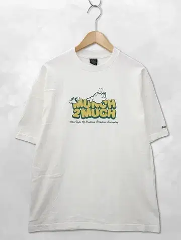 백 채널 Munch Tee 크루넥 프린트 반팔 티셔츠 L