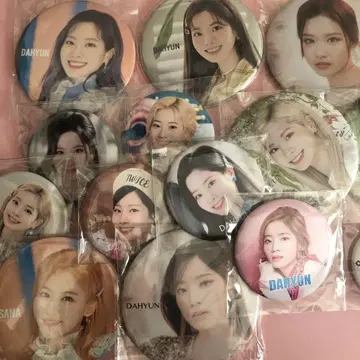 TWICE 핀 배지 세트 캔뱃지