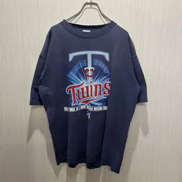 MLB Twins 2004년 디비전 챔피언 티셔츠 L
