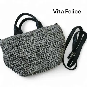 vita felice 바스켓백 2way 새상품급