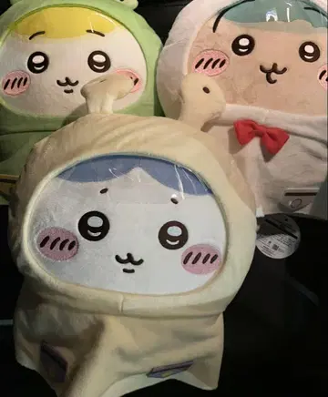 치이카와 (먼작귀) 비오는 날 BIG 봉제 인형 3종 세트