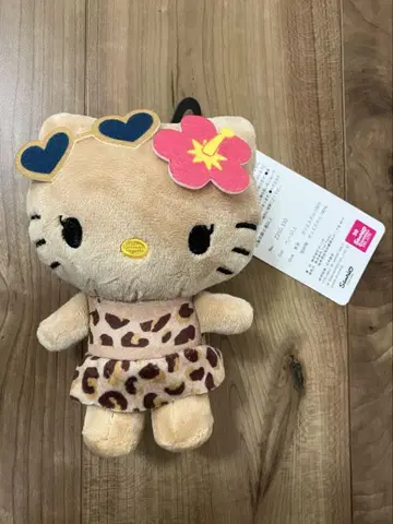 아베일 Avail 마스코트 참 일광화상 키티 레오파드 무늬 레트로