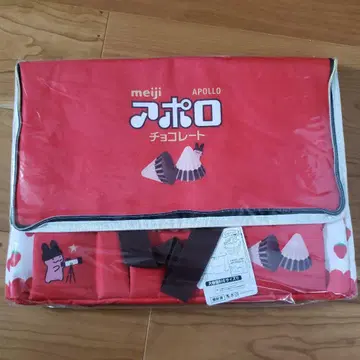 meiji 아폴로 초콜릿 레지 바스켓백