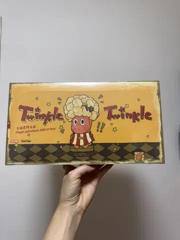 새상품 POPMART 반짝리틀스타 시리즈 봉제 인형 펜던트 BOX