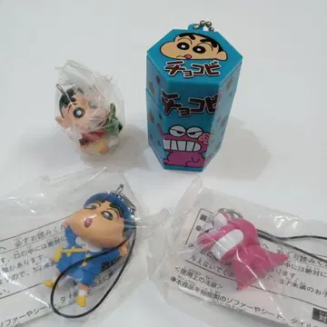 짱구는 못말려(크레용 신짱) 초코비 피규어 스트랩 키체인