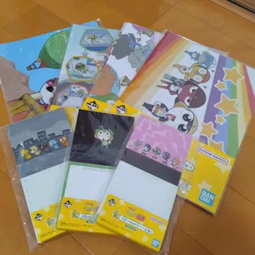 개구리 중사 케로로 제일복권 I상 문구류 전 7종 컴플리트 세트